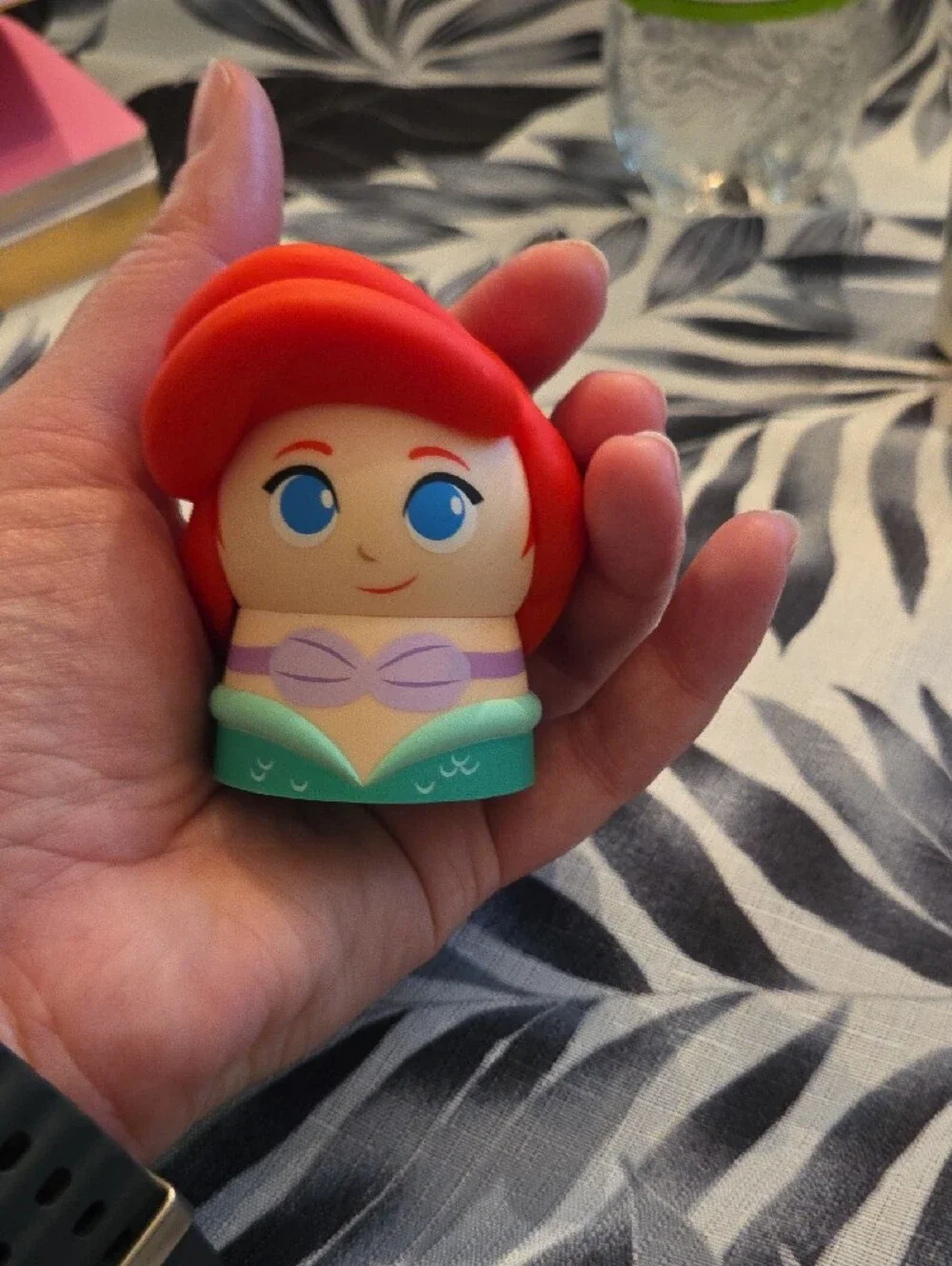 Disney Ariel Bitty Boomers Cute Red & Green Mermaid Toy